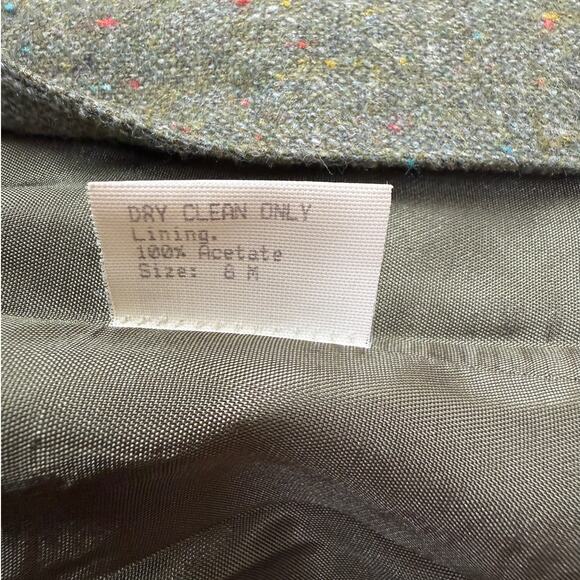 Vintage 90's Together Double Breasted Blazer Wool Blend Jacket - Picture 7 of 7